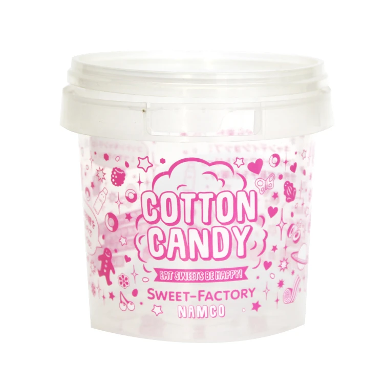 Round Plastic Bucket Plastic Drums Small Candy Bucket With Lid