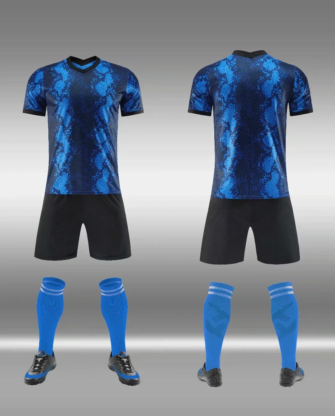 21 22 wholesale sublimation printing thai quality custom soccer jersey manufacturer soccer jersey set