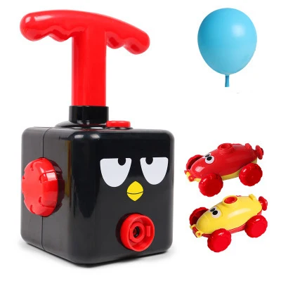 Newest Design launcher Balloon powered car Toy set for kids Air power car Educational Toys