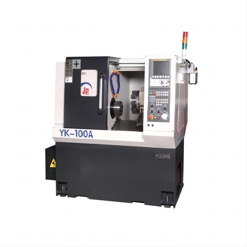 China Professional Supplier Parallel Lathe JINN FA YK-100A Single Spindle Slant Bed Cnc Lathe Machine For Sale
