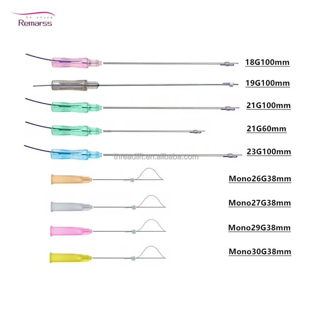  2021 поверхность шовных материалов Mono Blunt 30 г 25 мм Pdo область глаз для резьбы поднимающая все виды моделей можно