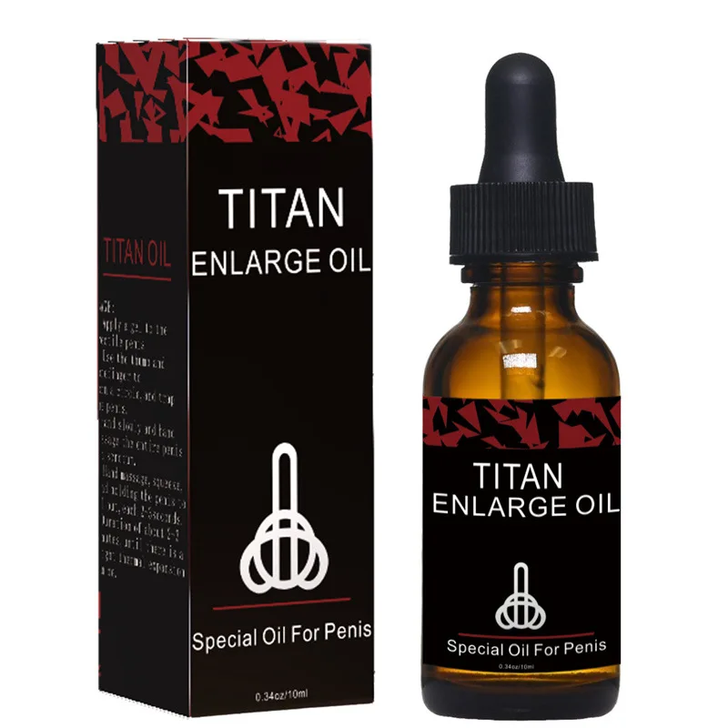 Original black tube Titan Gel Gold Russian penis enlargement essential oil retarder Gel helps men effective penis growth dela