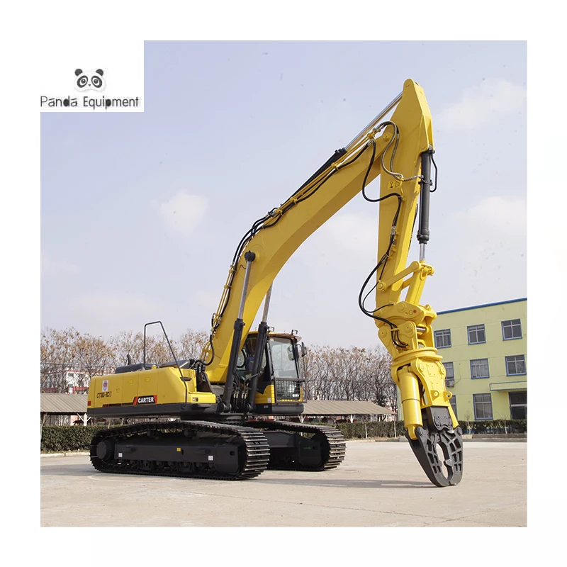 Excavator Attachments Hydraulic Scrap Demolition crusher