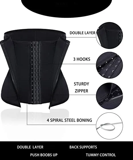 Custom Waist Trainer For Gym Tummy Control Sport Workout Body Weight Loss Slimming Waist Trimmer Slimming Belt