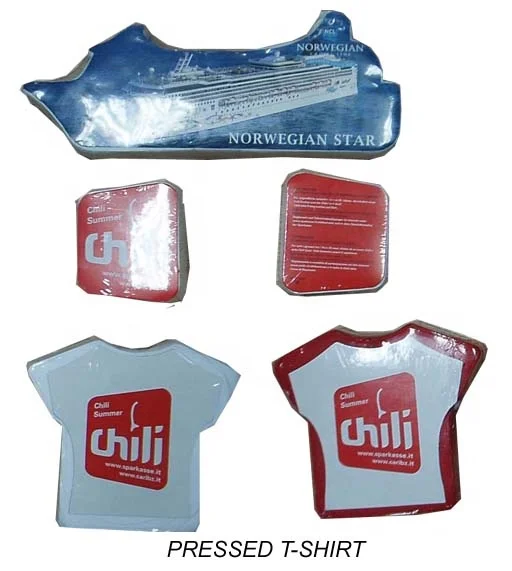 Promotional Tin Can Compressed T-Shirt  Adult Compress Mens Soft Cotton T Shirts