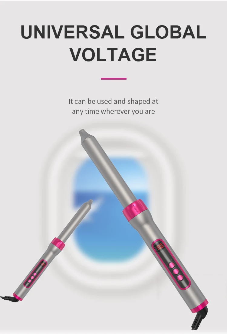 Professional 5 in 1 Hair Styler Tools Interchangeable Curling Iron Hair Salon Equipment  Hot Comb Curling and Styling wand