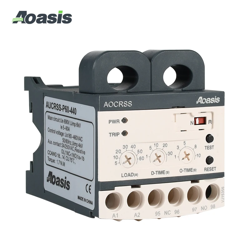 AOCR-SS Motor protector EOCR-SS - Timer Switch Manufacturer overload protector relay
