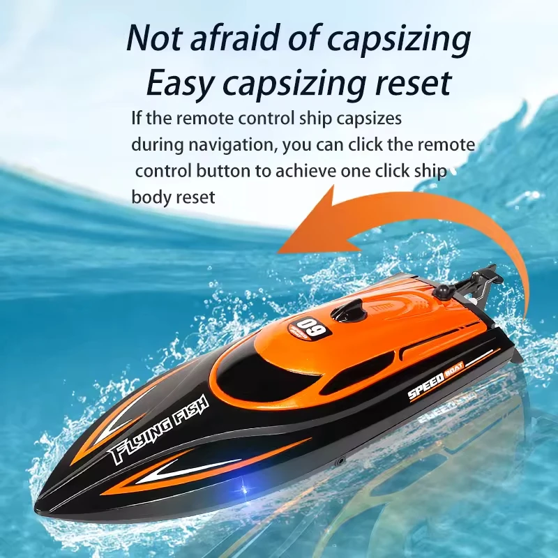 2.4G Radio Control SpeedBoat 25KM/H Waterproof High Speed Remote Control Ship Rc Boat