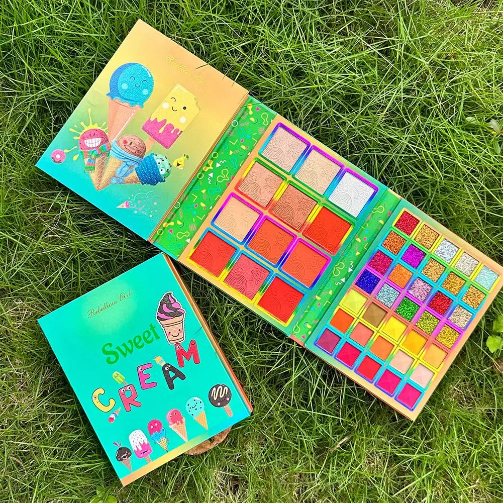 117 color High Pigmented magic sweet Eyeshadow Book beauty EyeShadow base Blush Palette Maquillage plate makeup cosmetics set