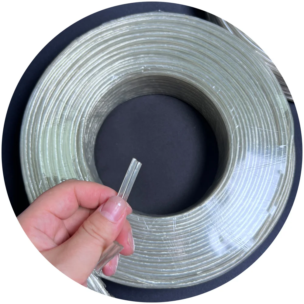 90m roll copper 16AWG 2PIN PVC transparent cable Electronic wire for led neon sign