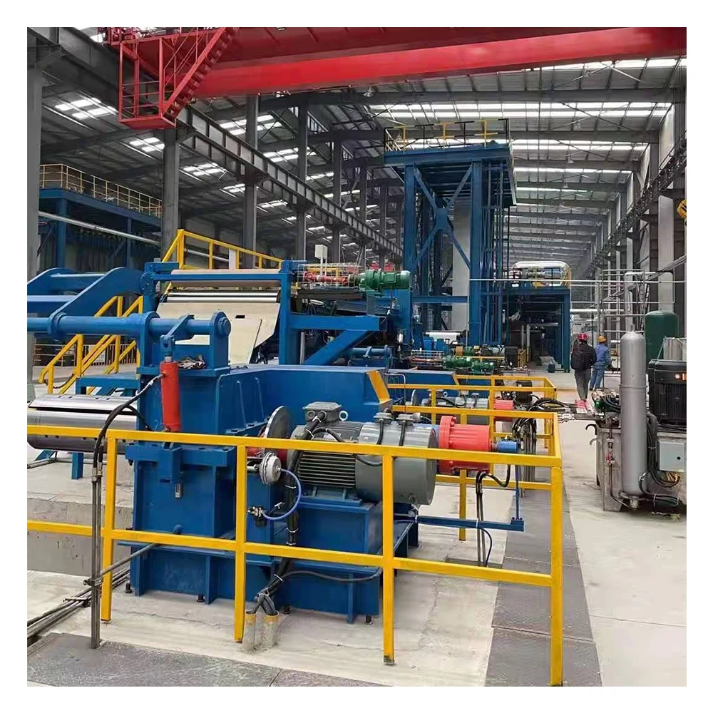 Aluminum and Steel Color Coating Product Machine Line with chrome machine