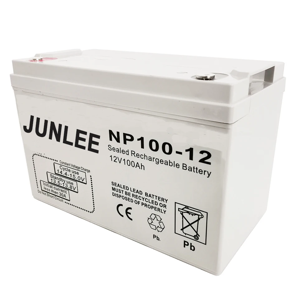 12v 100ah ups gel SLA MF deep cycle accumulator solar power energy storage residential batteries