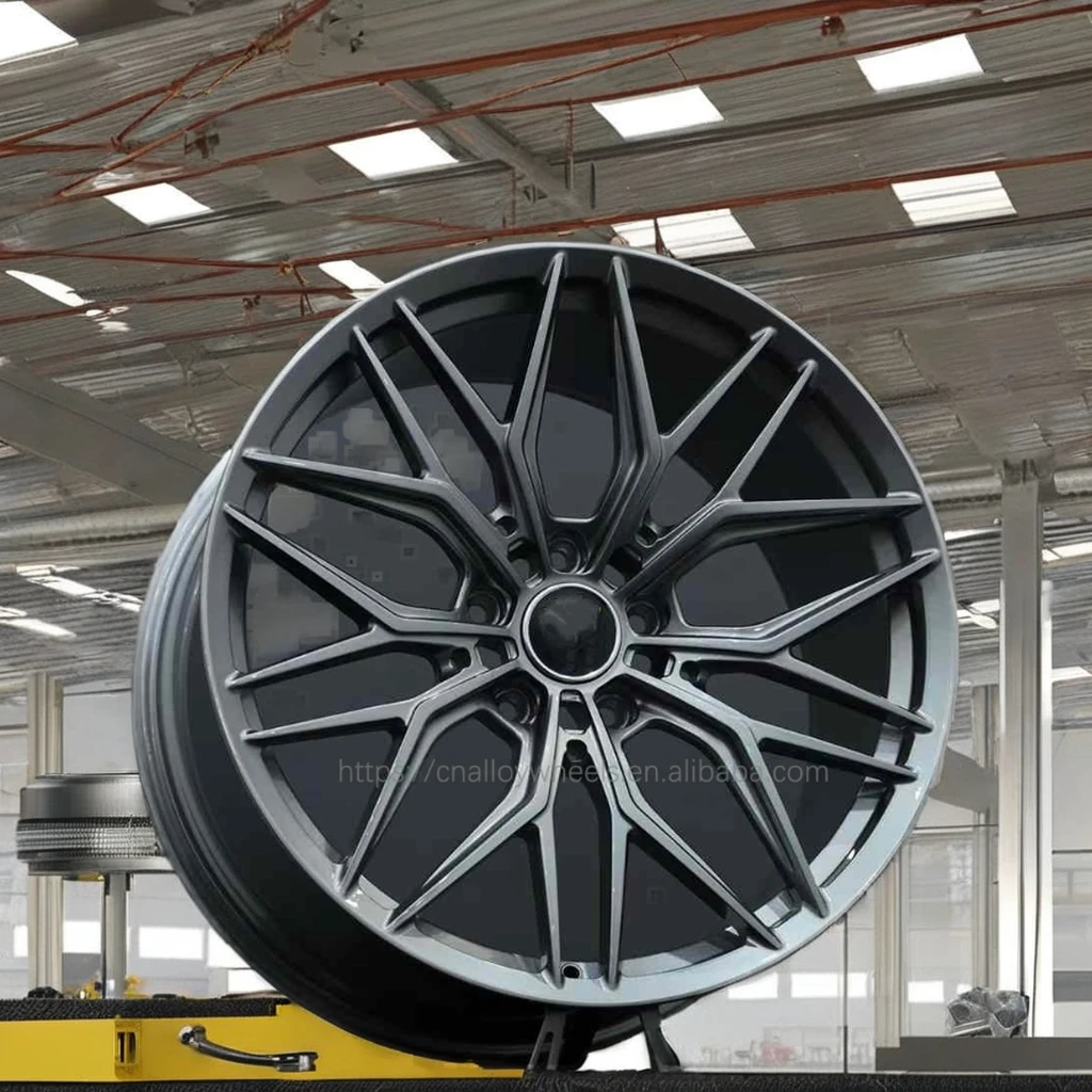 Custom Forged Deep Concave Wheel 18 19 20 21 22 24  Inch brushed  Gray Spokes 5x130 for Porsche 992 911 Carrera S 4S GTS Rims