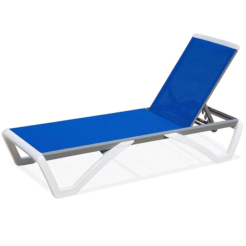 High Quality Swimming Pool Chaise Lounge Chair Outdoor Sun Loungers Patio Lawn Deck Beach Chair