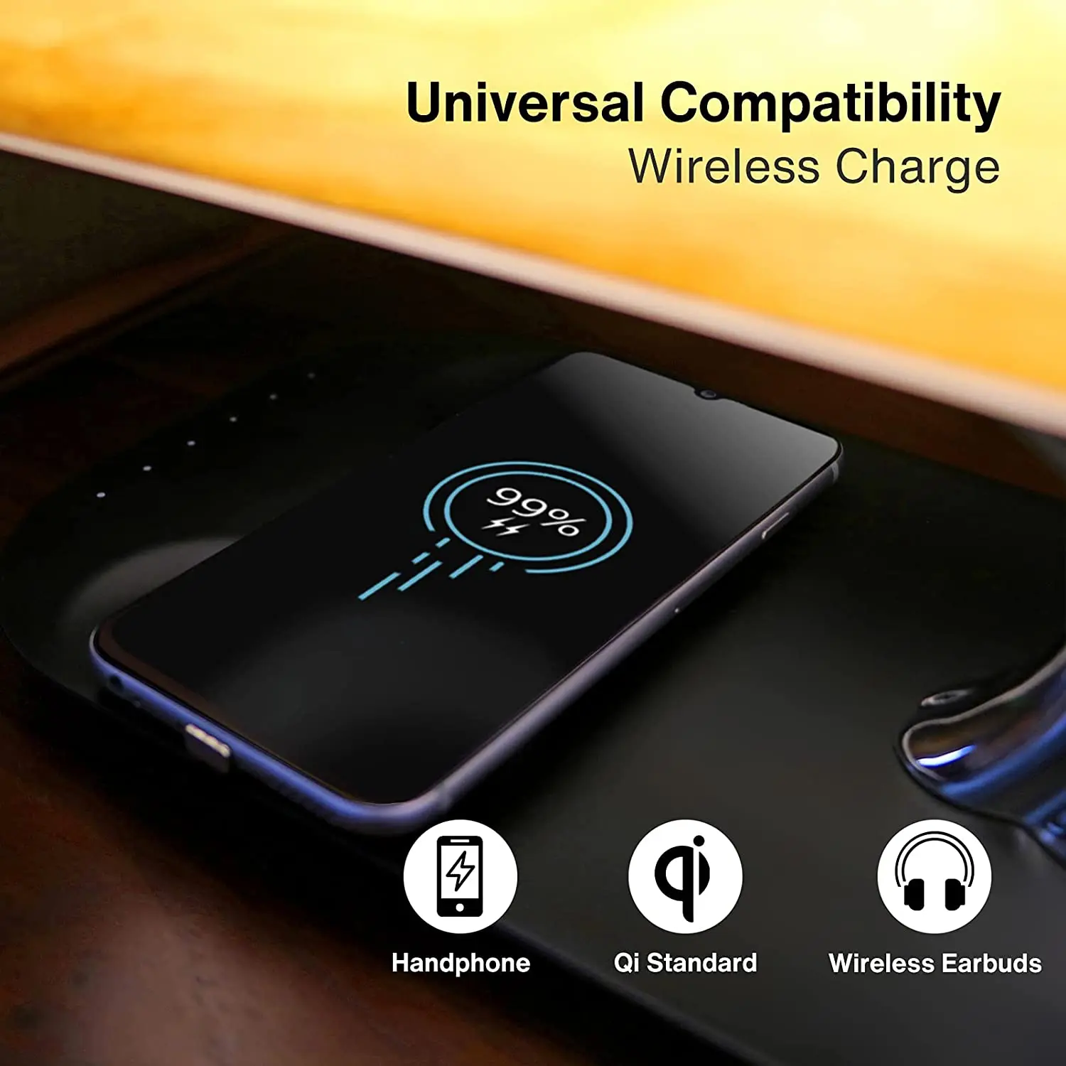 Tiktok Trending Product 2023 New Smart Furniture Table Lamp with Wireless Charger and Bluetooth Speaker for Home Decor