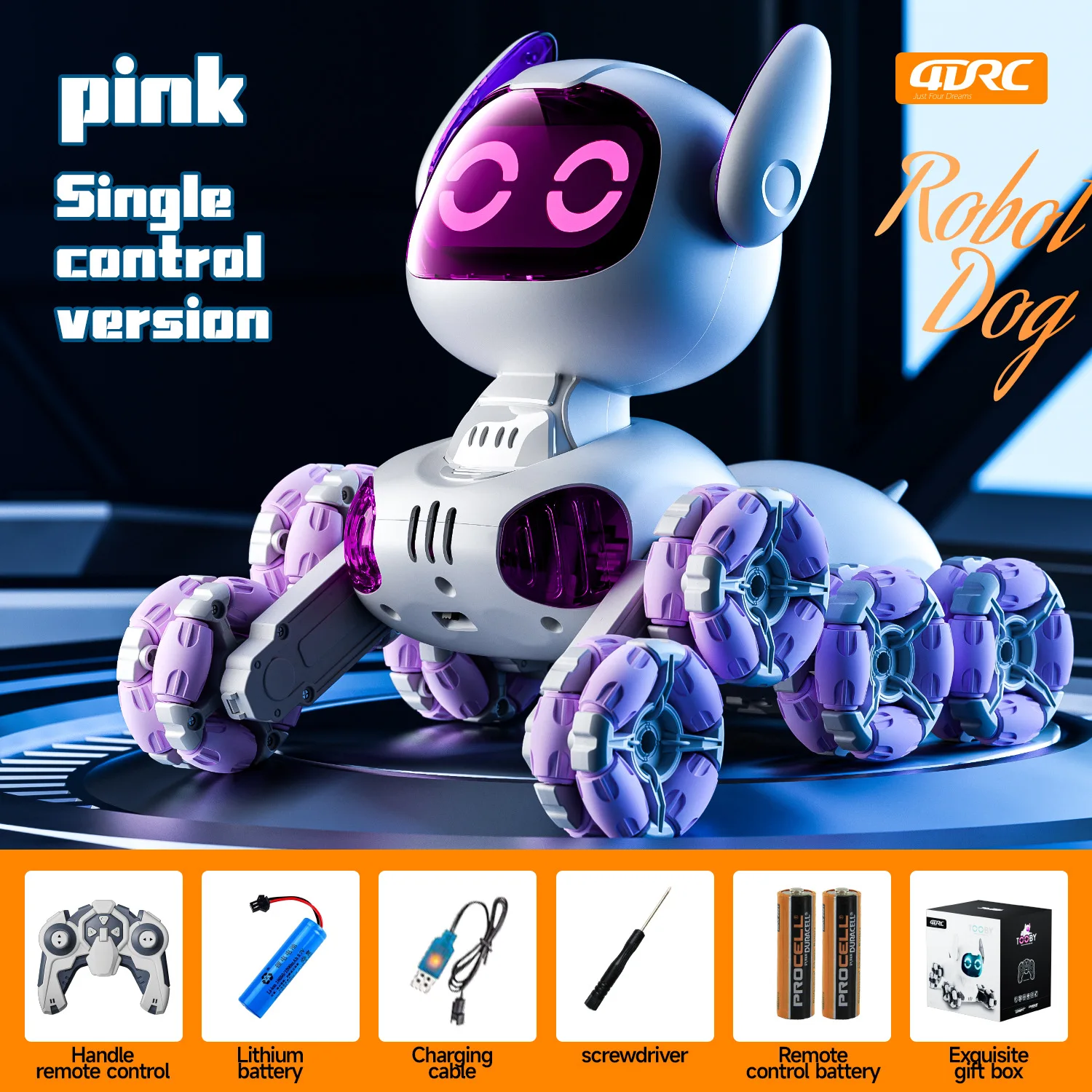 Y9 Dual Mode Intelligent Programmable Robot Toys Smart Remote Control Robot Dog Toy Interactive Robot Dog With Walking