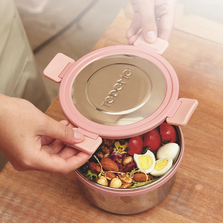 2023 New Hotsale Portable Food Grade Kids Bento Food Storage Container