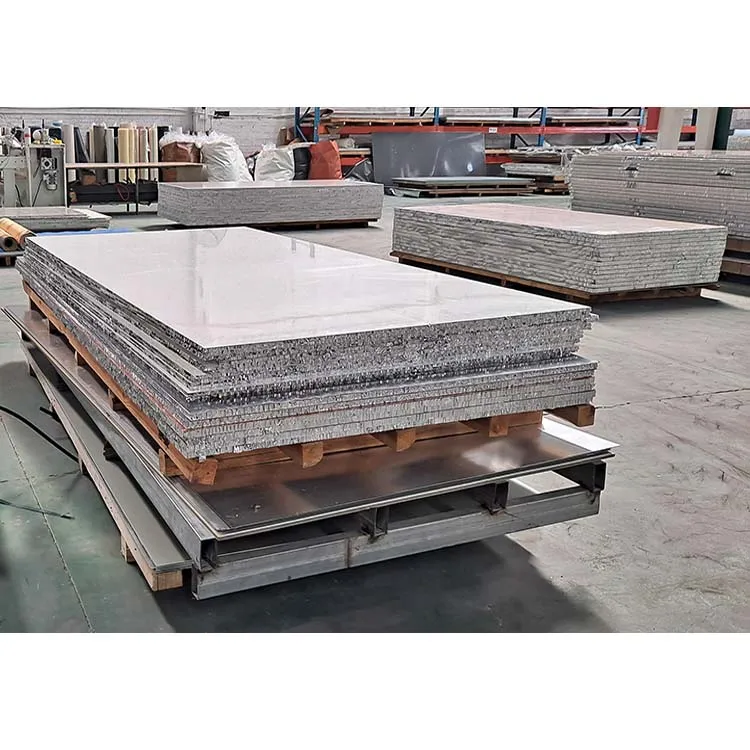 Alucore Aluminum Honeycomb Panel For Furniture Cabinet , Aluminum Honeycomb Stone Panel , 4x8 Aluminum Honeycomb Board Factory