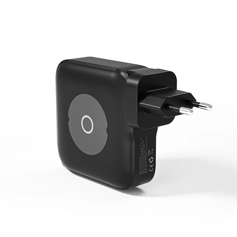 AC Power bank 10000 мАч mag + Безопасный Беспроводной магнитный внешний аккумулятор портативное зарядное устройство с сильным легким выравниванием для мобильного телефона