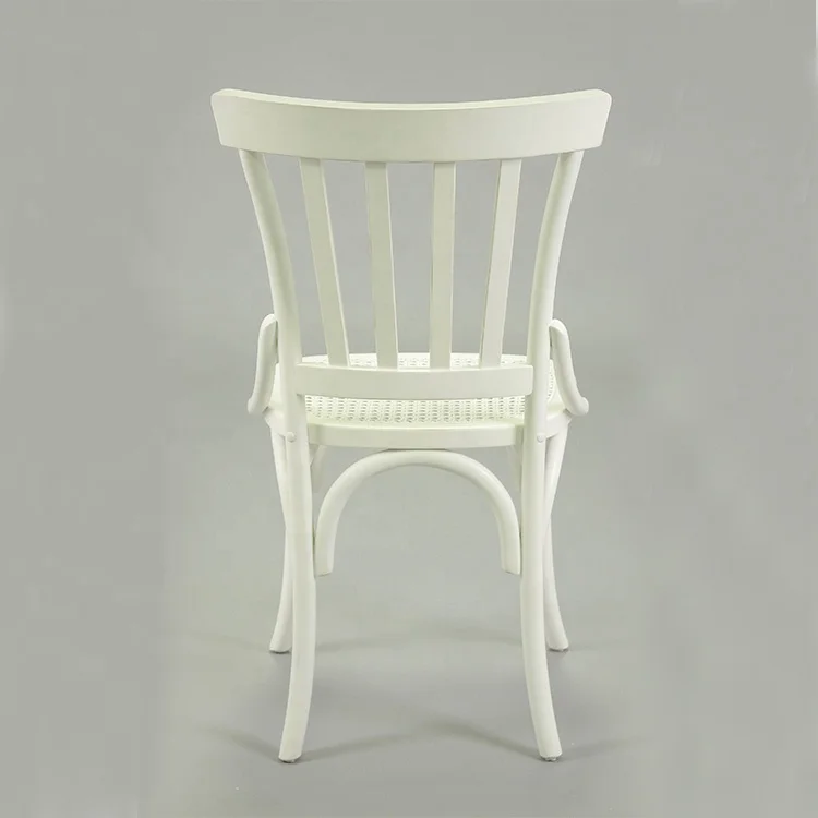 Antique design mediterranean furniture high back living room chair/ solid wood rattan restaurant chairs(FC152)