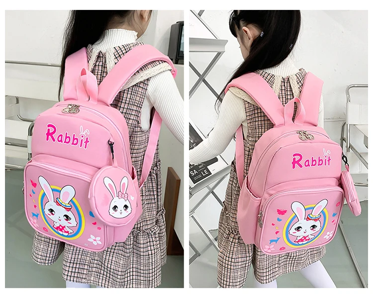 Factory Price Boys Teenager Set Girls Students Book Backpack Set Teenagers Cute Bag
