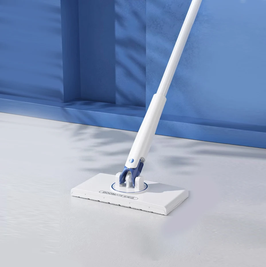 BOOMJOY Multi-Surface Disposable Mop Flat Mop Clean with Dry Wet Non-Woven Refills Sweeping Kit for Floor Cleaning