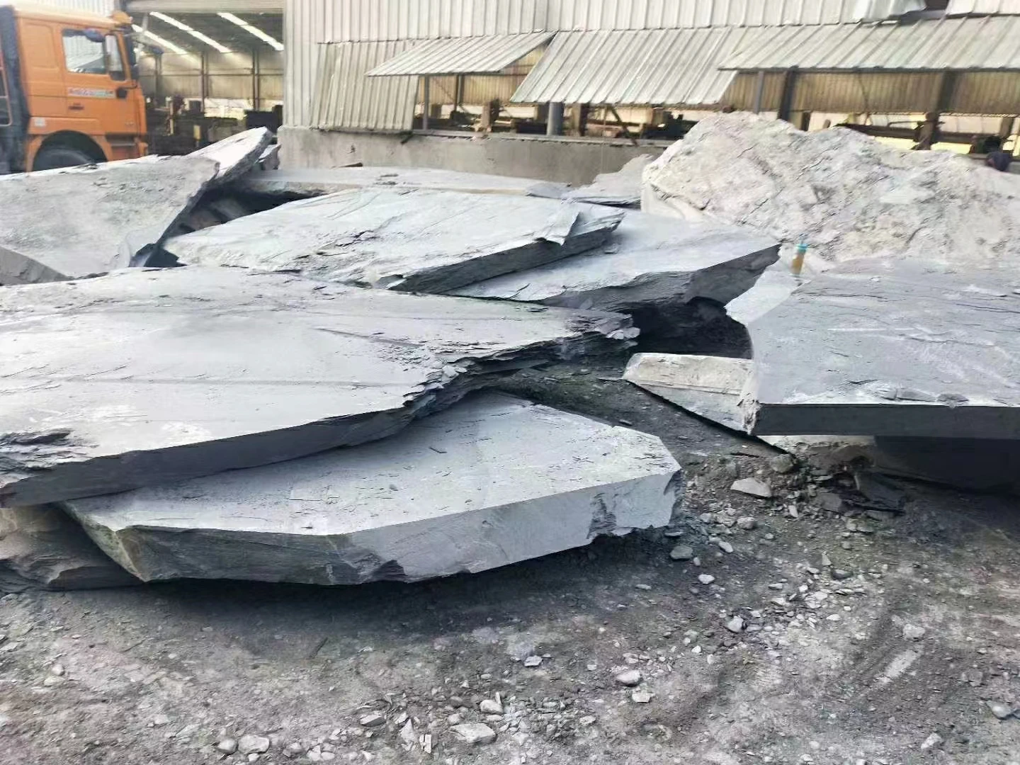 cut to size customized mushroom surface background wall cladding natural black slate culture stone