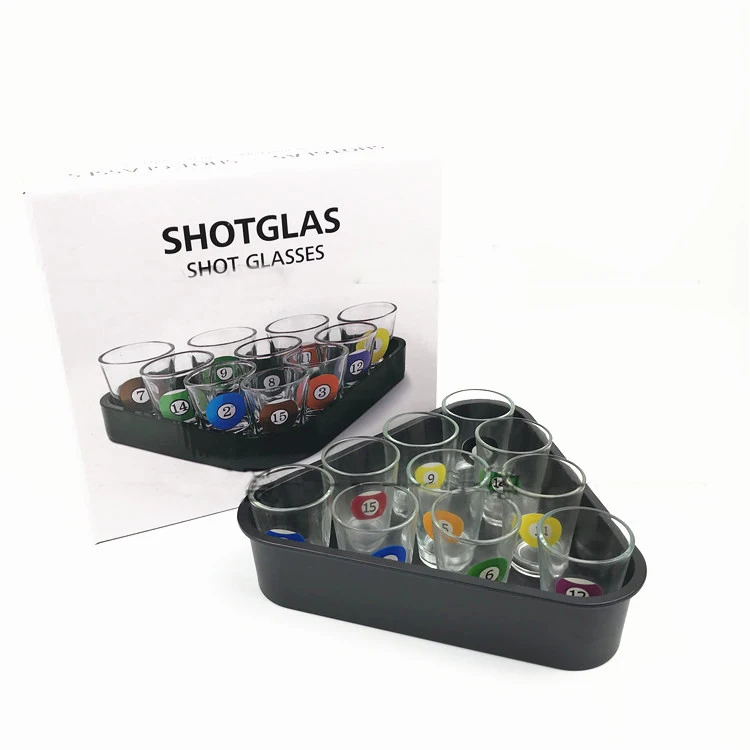 Wholesale Custom Billiards Wine Table Game Personalised Mens Drink Game Funny For Party Bar