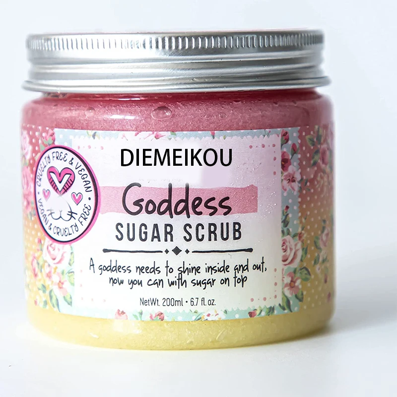 OEM wholesale custom package fruit natural bulk whitening coffee sugar private label organic body scrub