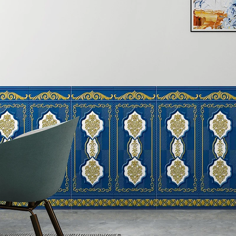 Parquet XPE foam 70*70cm waterproof home decoration 3d brick foam wallpaper