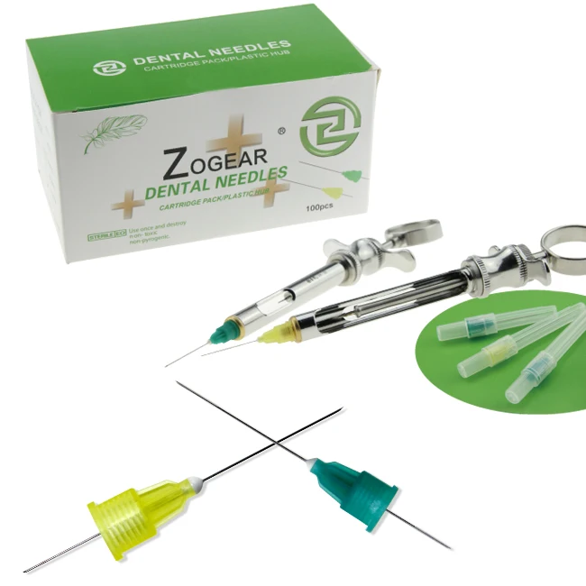 SN001 ZOGEAR стоматологические Анестезирующие иглы одноразовые стерилизованные
