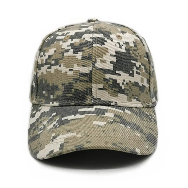Promotional wholesale camouflage sport caps custom camo baseball cap hat