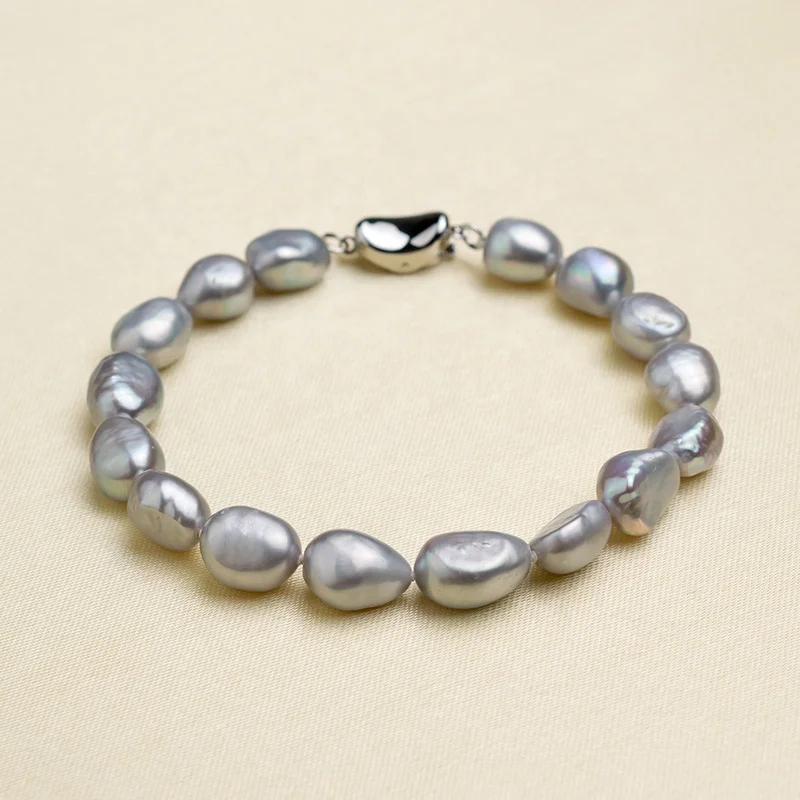 9-10mm Baroque Freshwater Pearl Women Jewelry