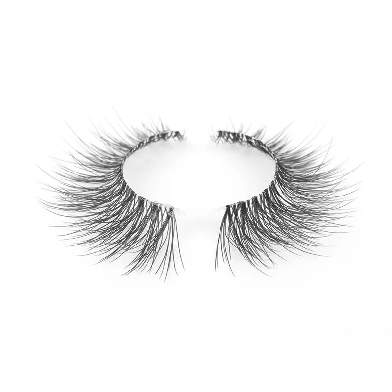 Hollyren Flat Base Lashes With Split Tip Classic New Design 3 Split Tips Lash Extensions Private Label Eyelashes