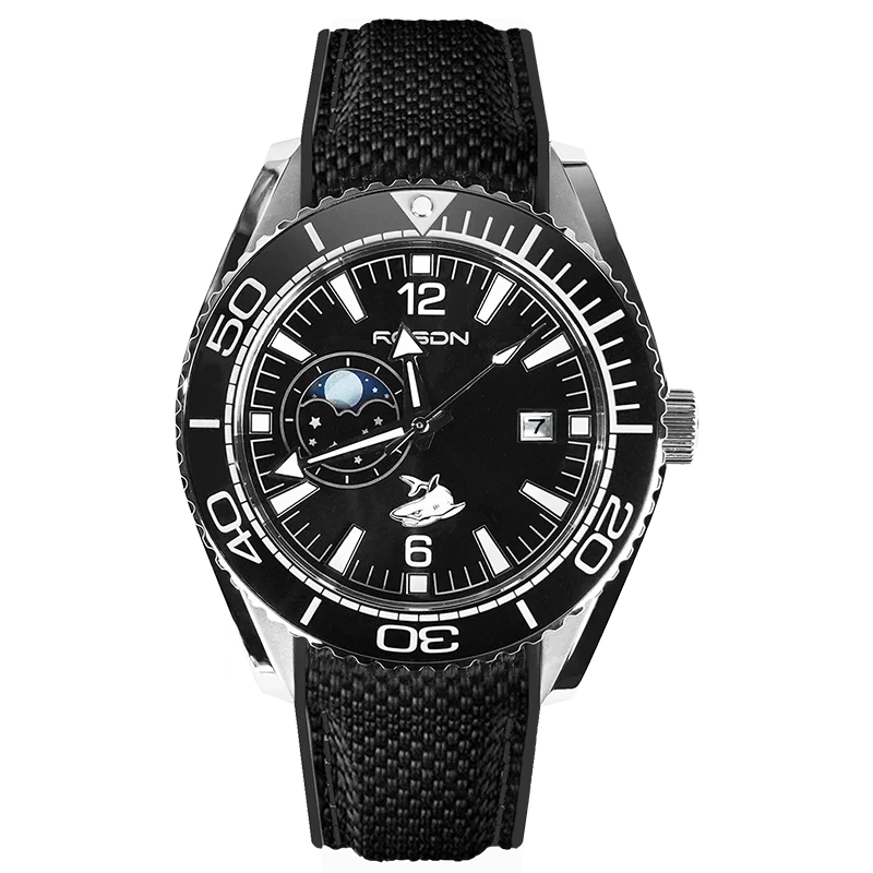 China manufacturer custom OEM/ODM automatic mechanical watch transparent for men