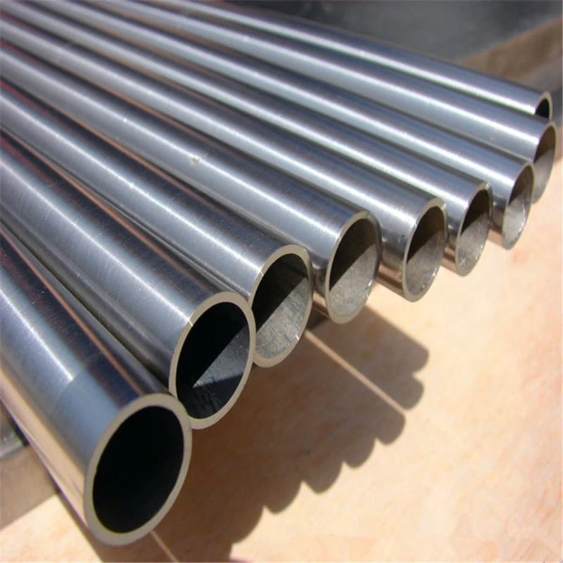 Factory supplytitanium pipe ASTM B338 gr1/gr2/gr5 seamless titanium tube