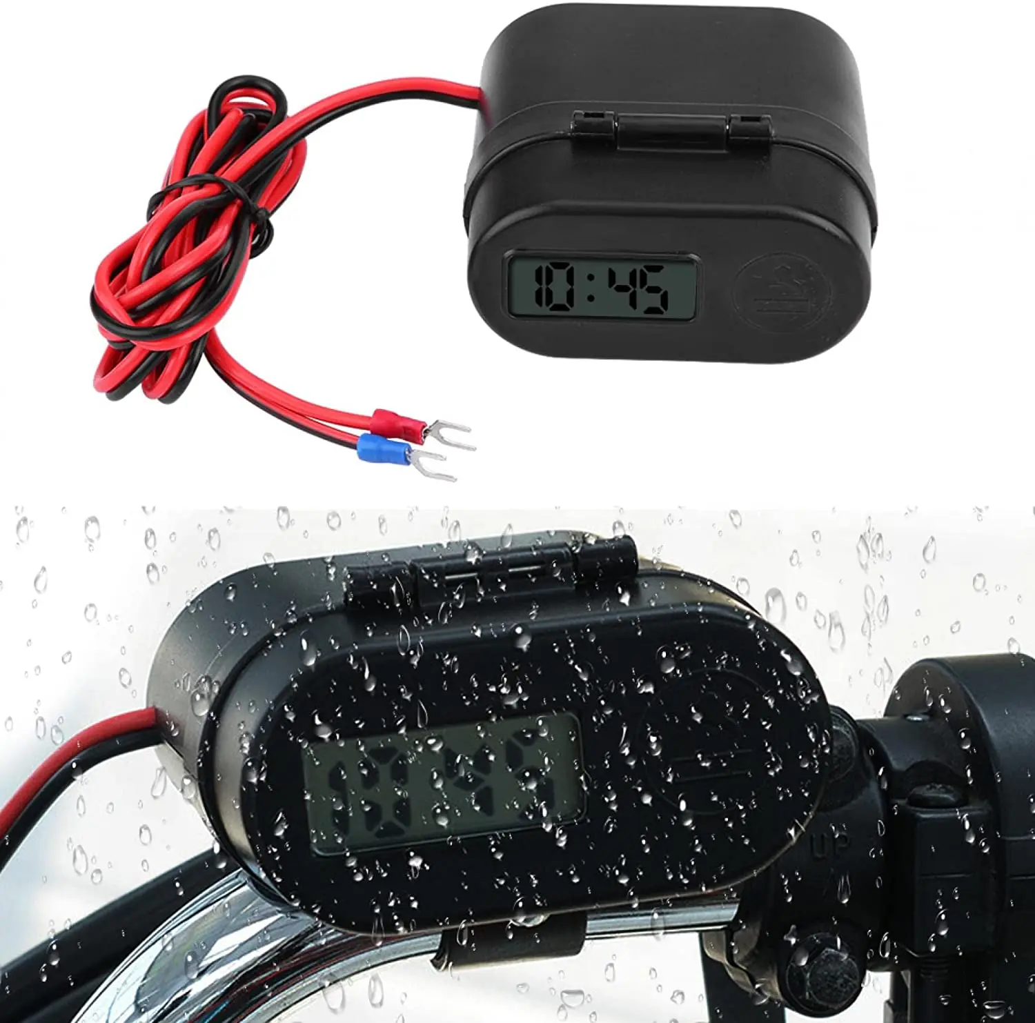 Motorcycle Accessories Dual USB Phone GPS Charger Adapter W/Cigarette Lighter Socket