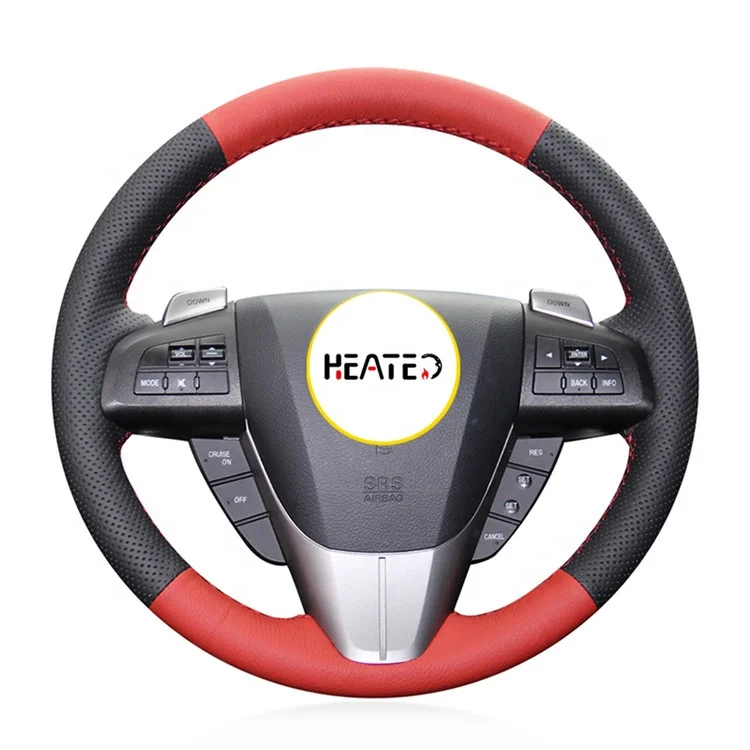 Steering Wheel Cover for Mazda 3 Axela 2010-2013 Mazda 5 Mazda 6 CX-7 CX-9 MAZDASPEED3 (US) wholesale price for you