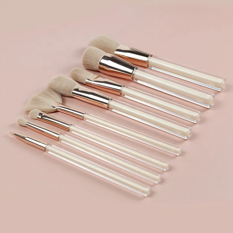 Women Makeup Brushes Free Samples Beauty Products 8 Pcs Makeup Tools Set