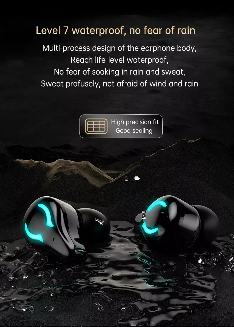 X1 Tws Wireless Earphones Gaming In Ear Earbuds Wireless Noise Cancelling Headphones
