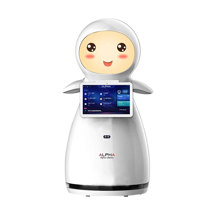 2024 hot-selling intelligent robots AI Service Robot with 13.3 inch touch screen and  Movable arm