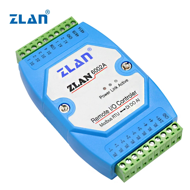 ZLAN6002A iot control RS485 4 channels analog input module