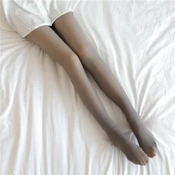 hot sell Translucent Warm Pantyhose Leggings Slim Stretchy Opaque Soft Tights for Winter Outdoor