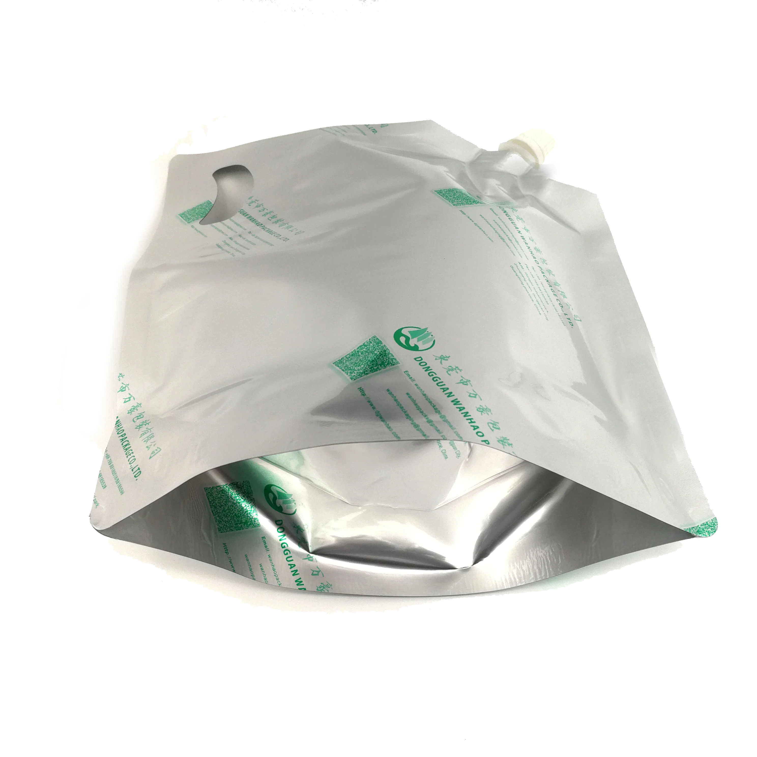 Custom Logo Reusable Food 500Ml Spout Pouch Brine Packaging Bag