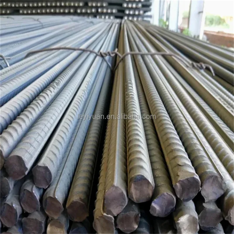 Hot Rolled Reinforcing TMT Deformed Steel Rebar Modern Design HRB335 HRB400E HRB500 12M Hot Rolled Rebars for Construction