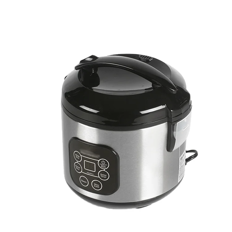 Housewares 2-8-Cups Digital Cool-Touch Grain Rice  Cooker and Food Steamer  Stainless Steel Rice cooker