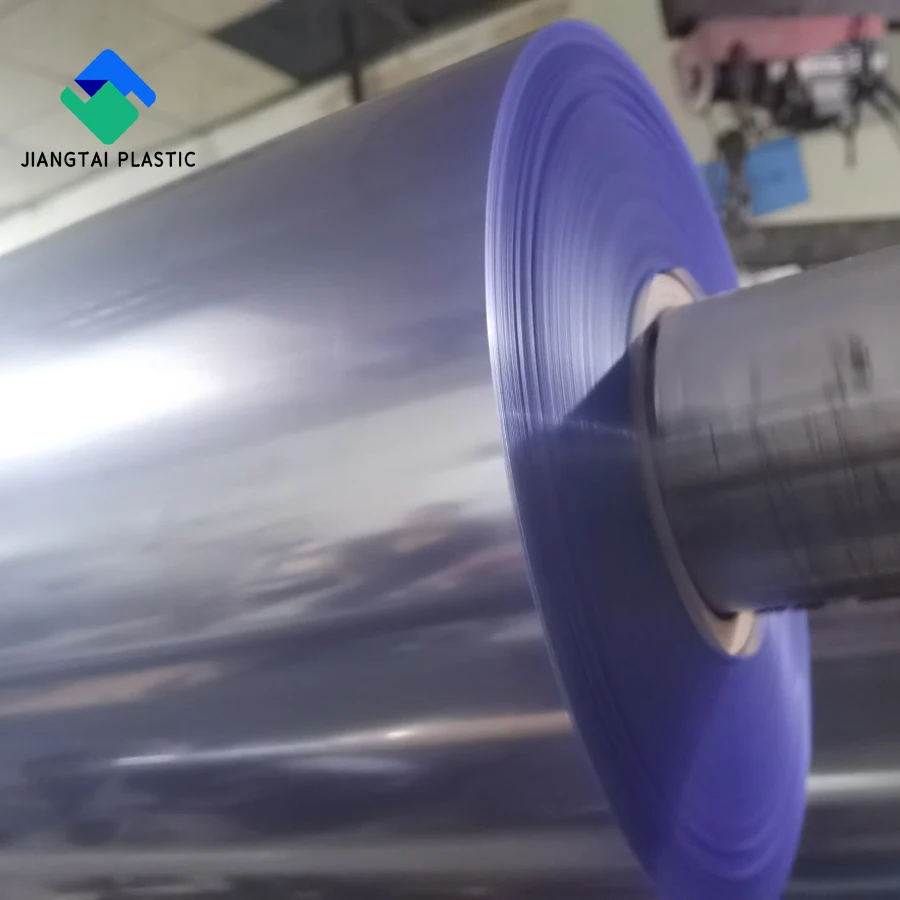 Jiangtai 0.25mm Thick Clear PVC Roll Film For Vacuum forming
