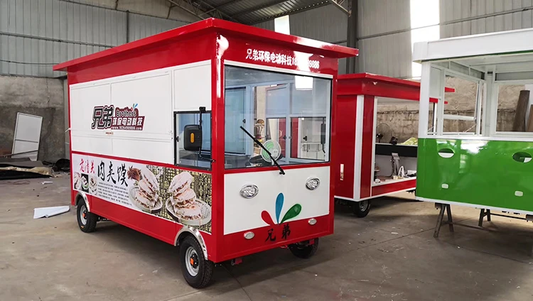 Лидер продаж электрические мобильные грузовики для еды Hotdog корзина доставки поддержка размера цвета и