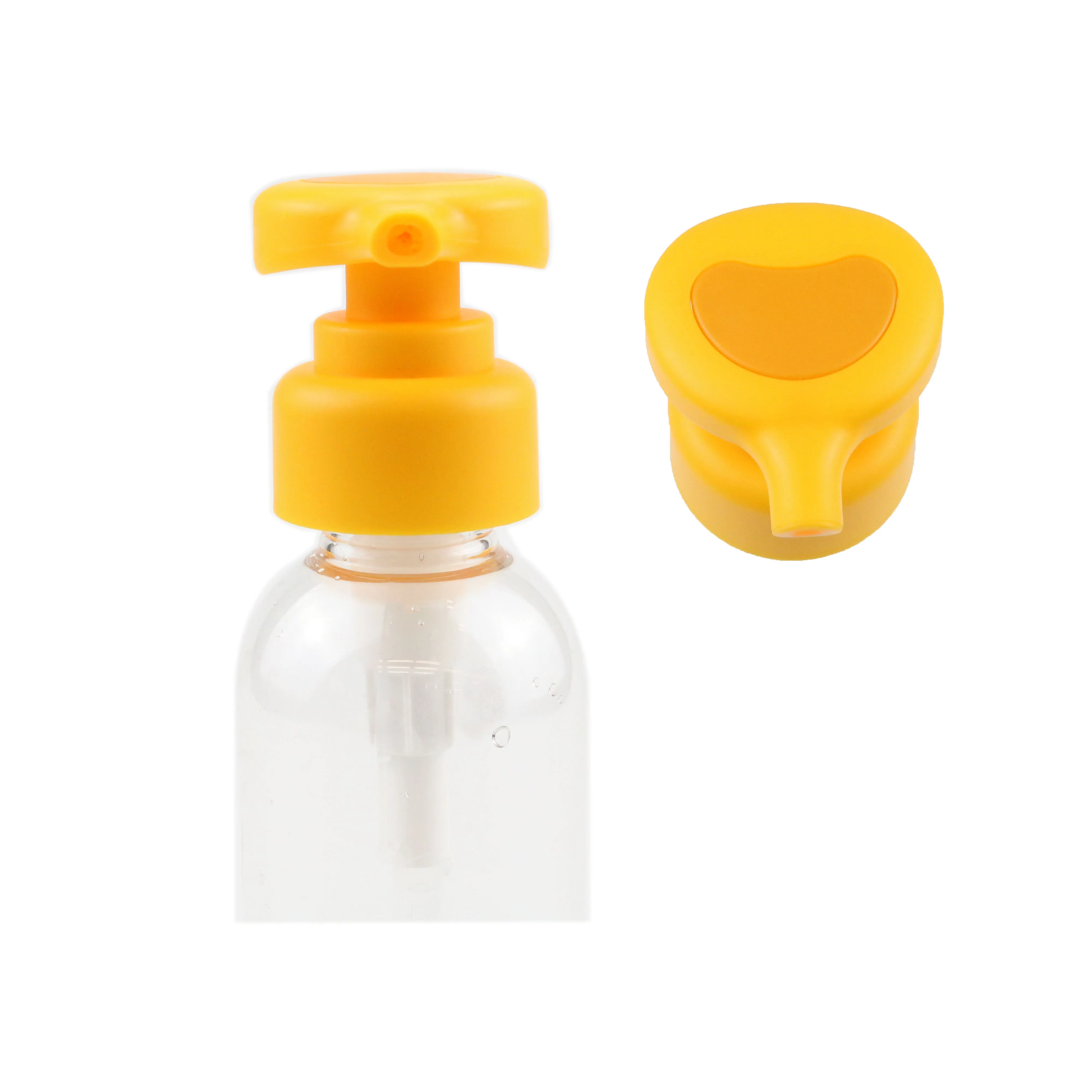 28 410 Matte Green Kid Shampoo Body Cream Plastic Pump Sanitizer Lotion Pump Dispenser For Liquid Soap Bottle