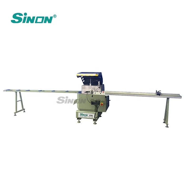 automatic nice window aluminum sawing machinery 45/90 with stable table